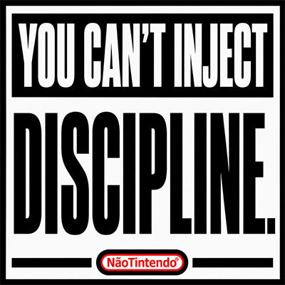 YOU CAN'T INJECT DISCIPLINE.